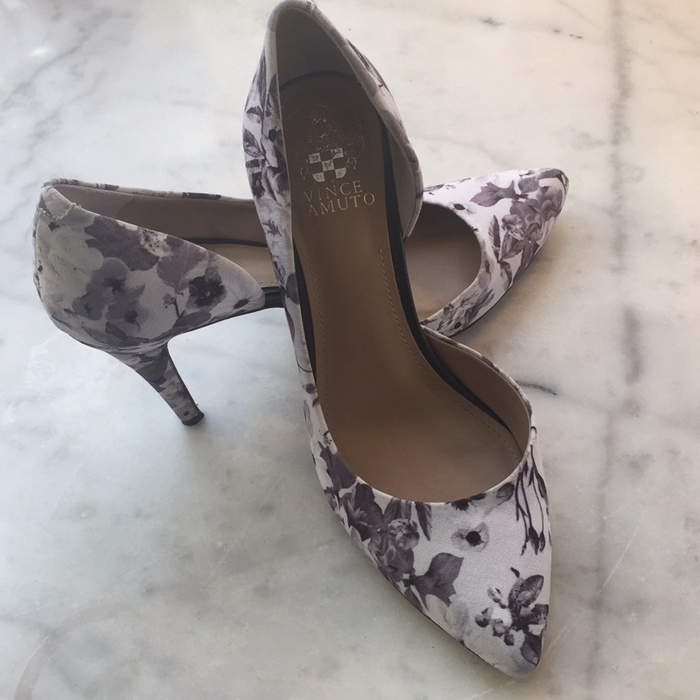 Vince Camuto Sexy Floral Pumps Sz 8M
